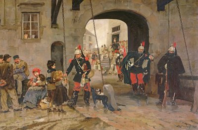 The Poor in Paris, 1886 by Marius Roy
